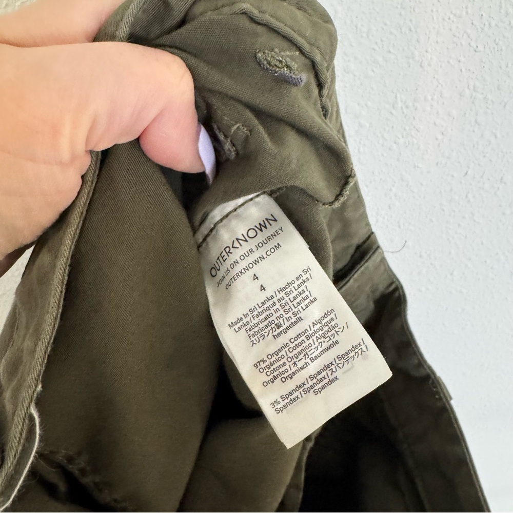 Outerknown cargo green pants - Picture 4 of 4